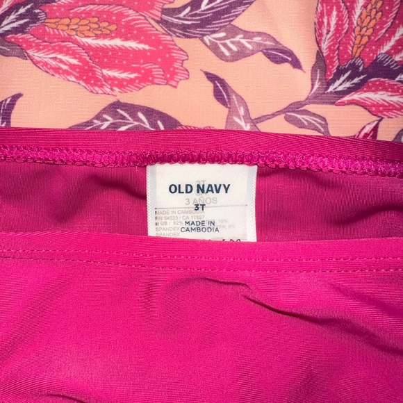 Toddler 2 Piece Long Sleeve Bathing Suit - Picture 2 of 3